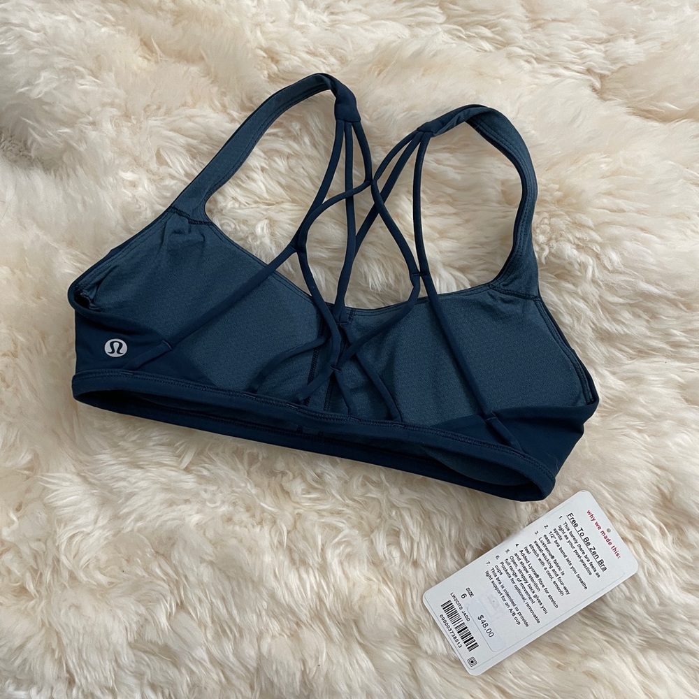 lululemon free to be zen jaded size 6